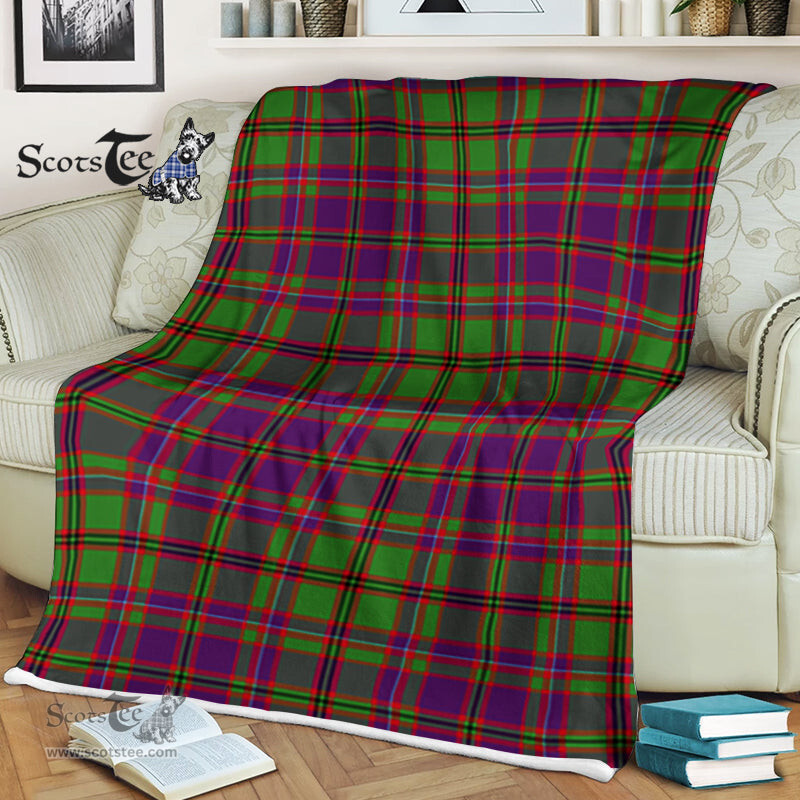 Scotstee Shop - Scotstee Shop Tartan Plaid Fleece Blankets MacIntyre Of Glenorchy Clan Tartan Plaid Fleece Blanket Scottish