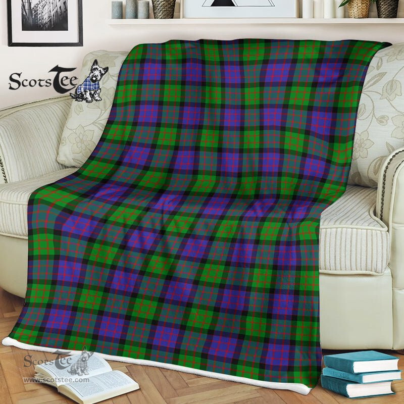 Plaid Blanket MacBrayne Tartan Blanket Scottish Plaid Throw Blanket Tartan plaid Fleece Blanket