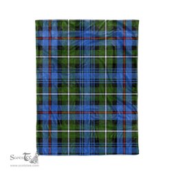 Plaid Blanket MacKenzie Tartan Blanket Scottish Plaid Throw Blanket Tartan Plaid Fleece Blanket