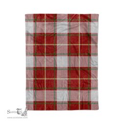 Plaid Blanket MacFie Tartan Blanket Scottish Plaid Throw Blanket Tartan Plaid Fleece Blanket