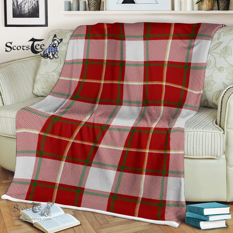 Plaid Blanket MacFie Tartan Blanket Scottish Plaid Throw Blanket Tartan Plaid Fleece Blanket