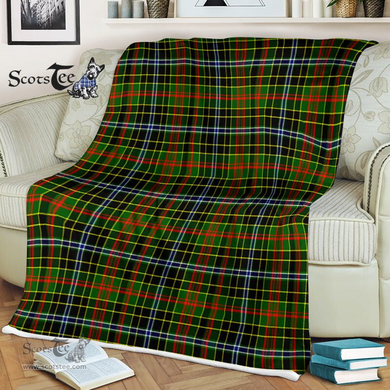 Plaid Blanket Walkinshaw Tartan Blanket Scottish Plaid Throw Blanket Tartan Plaid Fleece Blanket