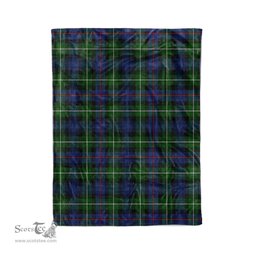 Plaid Blanket MacKenzie Modern Tartan Blanket Scottish Plaid Throw Blanket Tartan Plaid Fleece Blanket