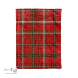 Plaid Blanket MacLay Tartan Blanket Scottish Plaid Throw Blanket Tartan Plaid Fleece Blanket