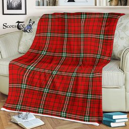 Scotstee Shop - Scotstee Shop Tartan Plaid Fleece Blankets MacLay Clan Tartan Plaid Fleece Blanket Scottish