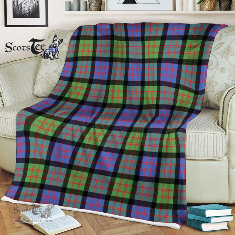 Plaid Blanket MacDonald Ancient Tartan Blanket Scottish Plaid Throw Blanket Tartan Plaid Fleece Blanket