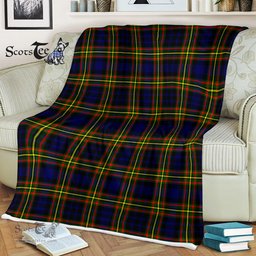 Scotstee Shop - Scotstee Shop Tartan Plaid Fleece Blankets MacLellan Modern Clan Tartan Plaid Fleece Blanket Scottish