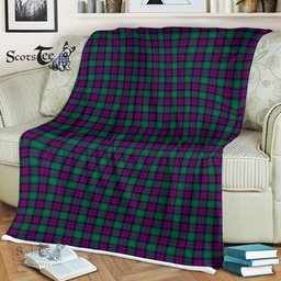 Plaid Blanket MacArthur of Milton Tartan Blanket Scottish Plaid Throw Blanket Tartan Plaid Fleece Blanket