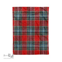 Plaid Blanket MacLeay Tartan Blanket Scottish Plaid Throw Blanket Tartan Plaid Fleece Blanket