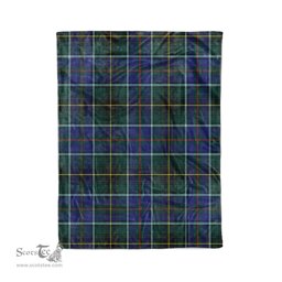 Plaid Blanket MacInnes Modern Tartan Blanket Scottish Plaid Throw Blanket Tartan Plaid Fleece Blanket