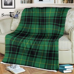 Plaid Blanket MacArthur Ancient Tartan Blanket Scottish Plaid Throw Blanket Tartan Plaid Fleece Blanket