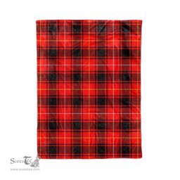 Plaid Blanket MacIntyre Modern Tartan Blanket Scottish Plaid Throw Blanket Tartan Plaid Fleece Blanket