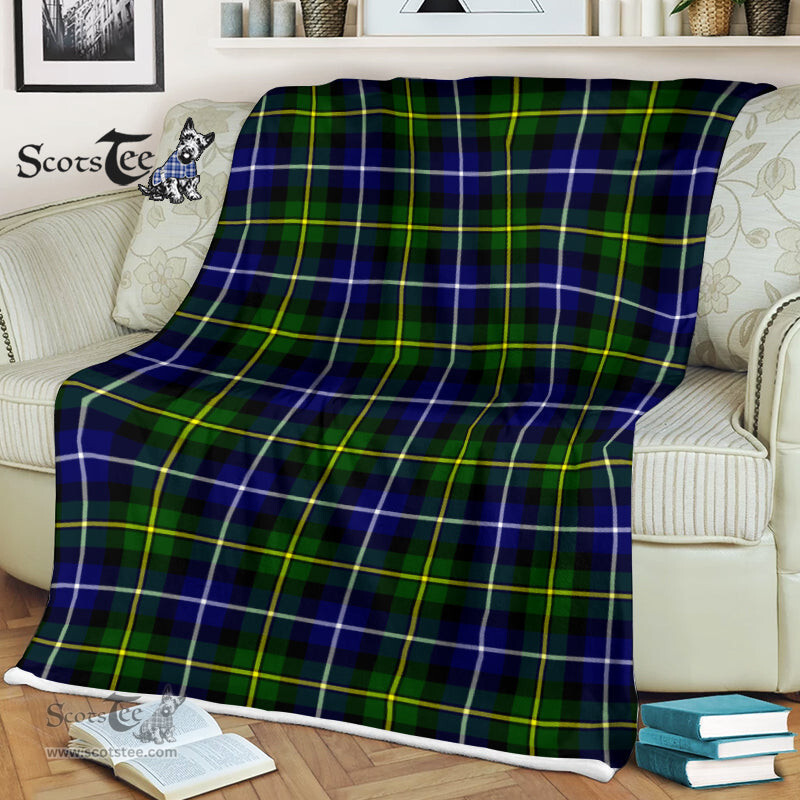 Scotstee Shop - Scotstee Shop Tartan Plaid Fleece Blankets MacNeill Of Barra Modern Clan Tartan Plaid Fleece Blanket Scottish