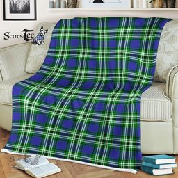 Plaid Blanket Learmonth Tartan Blanket Scottish Plaid Throw Blanket Tartan Plaid Fleece Blanket