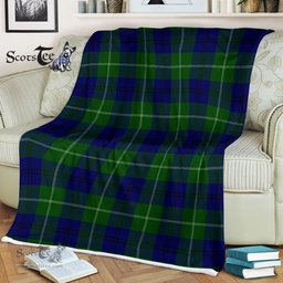 Plaid Blanket Oliphant Modern Tartan Blanket Scottish Plaid Throw Blanket Tartan Plaid Fleece Blanket