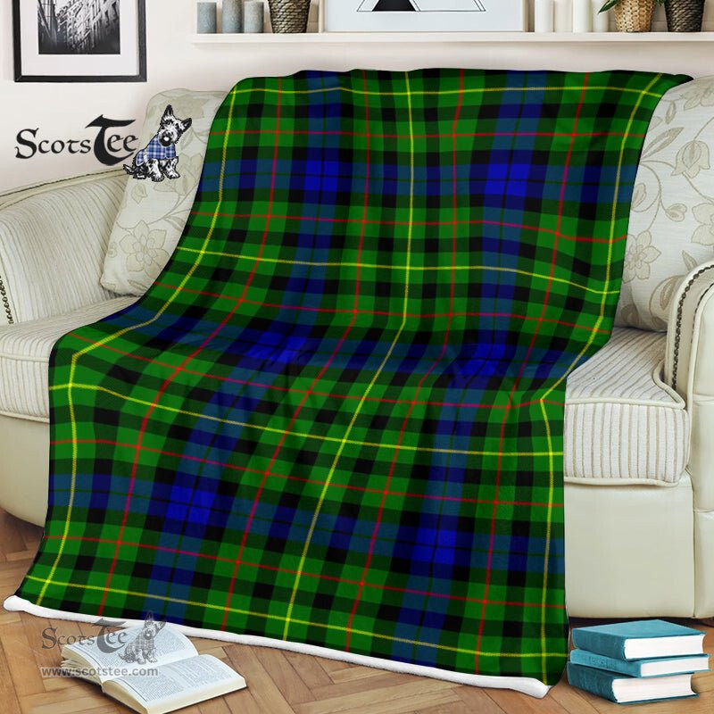 Plaid Blanket Rollo Tartan Blanket Scottish Plaid Throw Blanket Tartan Plaid Fleece Blanket