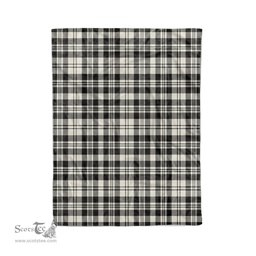 Plaid Blanket Scott Black White Ancient Tartan Blanket Scottish Plaid Throw Blanket Tartan Plaid Fleece Blanket