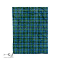 Plaid Blanket Lyon Tartan Blanket Scottish Plaid Throw Blanket Tartan Plaid Fleece Blanket