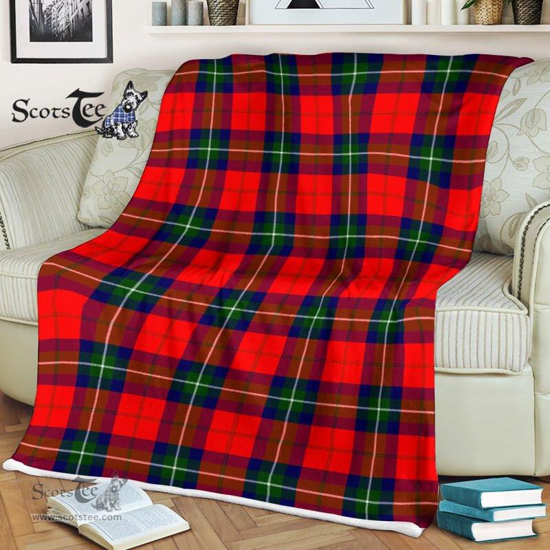 Plaid Blanket Ruthven Tartan Blanket Scottish Plaid Throw Blanket Tartan Plaid Fleece Blanket