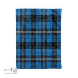 Plaid Blanket Ramsay Blue Ancient Tartan Blanket Scottish Plaid Throw Blanket Tartan Plaid Fleece Blanket