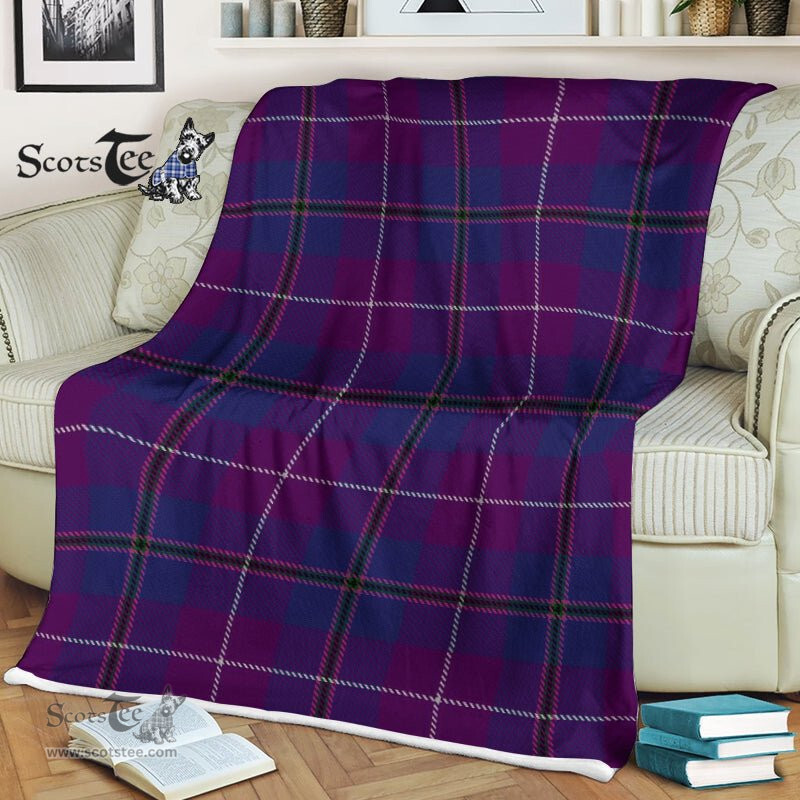 Plaid Blanket Pride Of Glencoe Tartan Blanket Scottish Plaid Throw Blanket Tartan Plaid Fleece Blanket