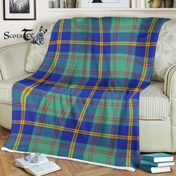 Plaid Blanket US Marine Tartan Blanket Scottish Plaid Throw Blanket Tartan Plaid Fleece Blanket