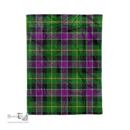 Plaid Blanket Selkirk Tartan Blanket Scottish Plaid Throw Blanket Tartan Plaid Fleece Blanket