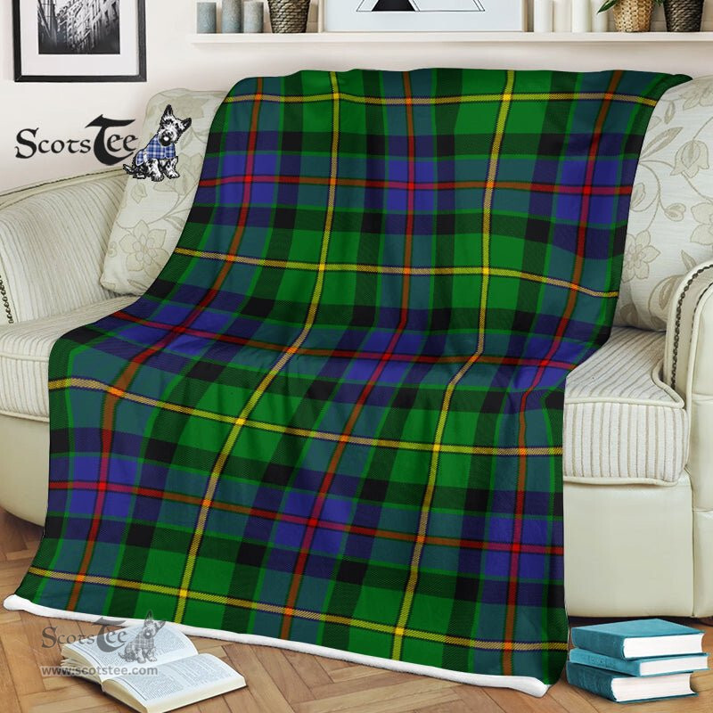 Plaid Blanket Tait Tartan Blanket Scottish Plaid Throw Blanket Tartan Plaid Fleece Blanket