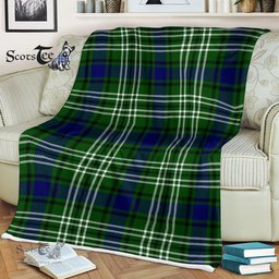 Plaid Blanket Tweedside Tartan Blanket Scottish Plaid Throw Blanket Tartan Plaid Fleece Blanket