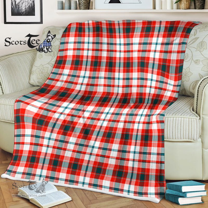 Plaid Blanket Renton Tartan Blanket Scottish Plaid Throw Blanket Tartan Plaid Fleece Blanket
