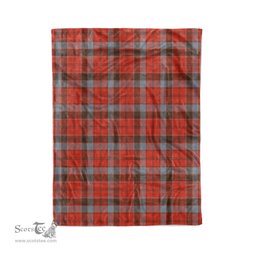 Plaid Blanket Robertson Weathered Tartan Blanket Scottish Plaid Throw Blanket Tartan Plaid Fleece Blanket