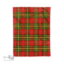 Plaid Blanket Leask Tartan Blanket Scottish Plaid Throw Blanket Tartan Plaid Fleece Blanket