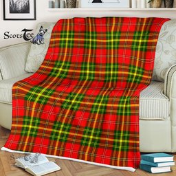 Plaid Blanket Leask Tartan Blanket Scottish Plaid Throw Blanket Tartan Plaid Fleece Blanket