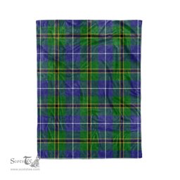 Plaid Blanket Turnbull Hunting Tartan Blanket Scottish Plaid Throw Blanket Tartan Plaid Fleece Blanket