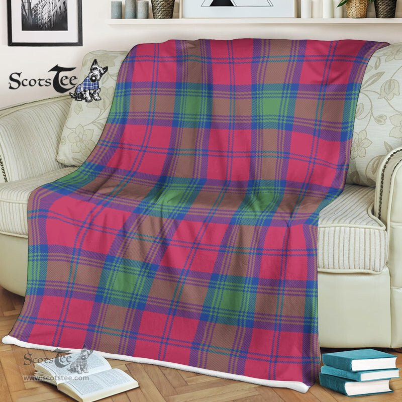 Plaid Blanket Lindsay Ancient Tartan Blanket Scottish Plaid Throw Blanket Tartan Plaid Fleece Blanket