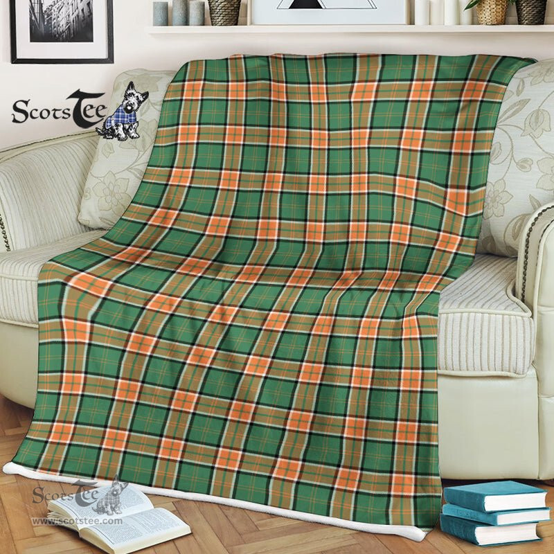 Plaid Blanket Pollock Hunting Tartan Blanket Scottish Plaid Throw Blanket Tartan Plaid Fleece Blanket