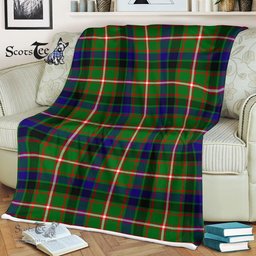 Plaid Blanket Reid Green Tartan Blanket Scottish Plaid Throw Blanket Tartan Plaid Fleece Blanket