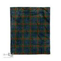 Plaid Blanket Aiton Hunting Tartan Blanket Scottish Green Plaid Blanket Tartan Plaid Fleece Blanket - Scotstee Shop