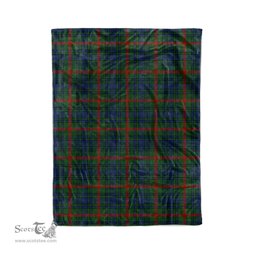 Plaid Blanket Aiton Hunting Tartan Blanket Scottish Green Plaid Blanket Tartan Plaid Fleece Blanket - Scotstee Shop