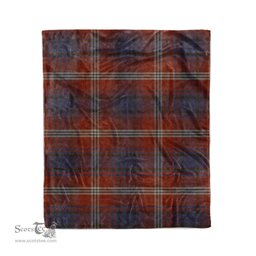 Brown Plaid Blankets Plaid Blanket Ainslie Ancient Tartan Blanket Scottish Brown Plaid Throw Blanket Tartan Plaid Fleece Blanket - Scotstee Shop