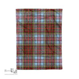 Anderson Tartan Blanket Plaid Blanket Anderson Ancient Tartan Blanket Scottish Red Plaid Throw Blanket Tartan Plaid Fleece Blanket - Scotstee Shop