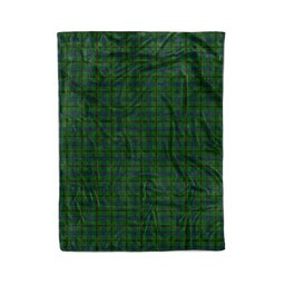 Plaid Blanket Agnew Hunting Tartan Blanket Scottish Green Plaid Throw Blanket Tartan Plaid Fleece Blanket - Scotstee Shop