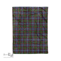 Plaid Blanket Aikenhead Tartan Blanket Scottish Green Plaid Throw Blanket Tartan Plaid Fleece Blanket - Scotstee Shop