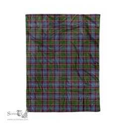 Plaid Blanket Aikenhead Tartan Blanket Scottish Green Plaid Throw Blanket Tartan Plaid Fleece Blanket - Scotstee Shop