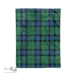 Plaid Blanket Armstrong Ancient Tartan Blanket Scottish Green Plaid Throw Blanket Tartan Plaid Fleece Blanket - Scotstee Shop
