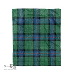 Plaid Blanket Armstrong Ancient Tartan Blanket Scottish Green Plaid Throw Blanket Tartan Plaid Fleece Blanket - Scotstee Shop