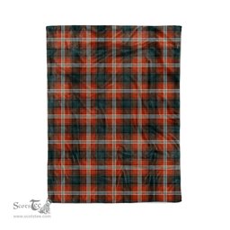 Brown Plaid Blankets Plaid Blanket Ainslie Tartan Blanket Scottish Brown Plaid Throw Blanket Tartan Plaid Fleece Blanket - Scotstee Shop