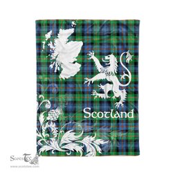 Tartan Plaid Fleece Blanket Tartan Blanket Thistle and Lion Scottish Clan Murray of Atholl Ancient Plaid Blanket, tartan blanket, plaid blanket, red plaid blanket, buffalo plaid blanket, green plaid blanket, plaid fleece blanket, blue plaid blanket, red tartan blanket, tartan plaid blanket, black and white plaid blanket, christmas plaid blanket, orange plaid blanket, tartan plaid throw blanket, pink plaid blanket, brown plaid blanket, buffalo check blanket
