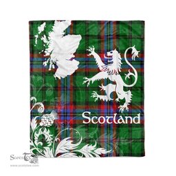 Tartan Plaid Fleece Blanket Tartan Blanket Thistle and Lion Scottish Clan McGeachie Plaid Blanket, tartan blanket, plaid blanket, red plaid blanket, buffalo plaid blanket, green plaid blanket, plaid fleece blanket, blue plaid blanket, red tartan blanket, tartan plaid blanket, black and white plaid blanket, christmas plaid blanket, orange plaid blanket, tartan plaid throw blanket, pink plaid blanket, brown plaid blanket, buffalo check blanket
