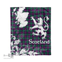 Tartan Plaid Fleece Blanket Tartan Blanket Thistle and Lion Scottish Clan MacArthur of Milton Plaid Blanket, tartan blanket, plaid blanket, red plaid blanket, buffalo plaid blanket, green plaid blanket, plaid fleece blanket, blue plaid blanket, red tartan blanket, tartan plaid blanket, black and white plaid blanket, christmas plaid blanket, orange plaid blanket, tartan plaid throw blanket, pink plaid blanket, brown plaid blanket, buffalo check blanket